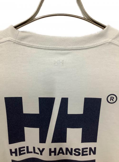 HELLY HANSEN（ヘリーハンセン）HELLY HANSEN (ヘリーハンセン) スクエアロゴカットソー ホワイト サイズ:Lの古着・服飾アイテム