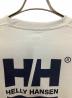 中古・古着 HELLY HANSEN (ヘリーハンセン) スクエアロゴカットソー ホワイト サイズ:L：5000円
