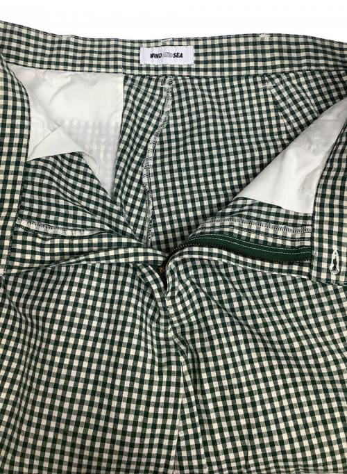 WIND AND SEA（ウィンダンシー）WIND AND SEA (ウィンダンシー) コットンパンツ グリーン サイズ:XLの古着・服飾アイテム