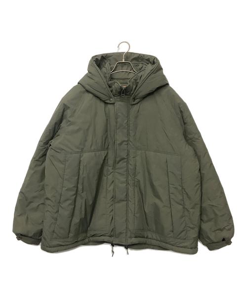 odub（オーダブ）Odub (オーダブ) 中綿 フード ジャケット カーキ サイズ:FREEの古着・服飾アイテム