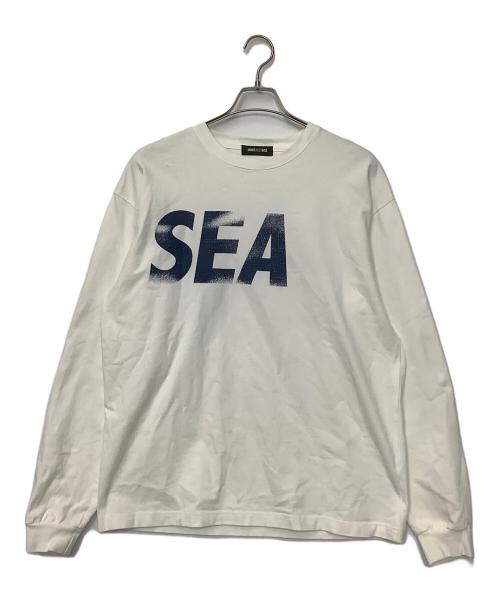 WIND AND SEA（ウィンダンシー）WIND AND SEA (ウィンダンシー) スウェット ホワイト サイズ:Mの古着・服飾アイテム