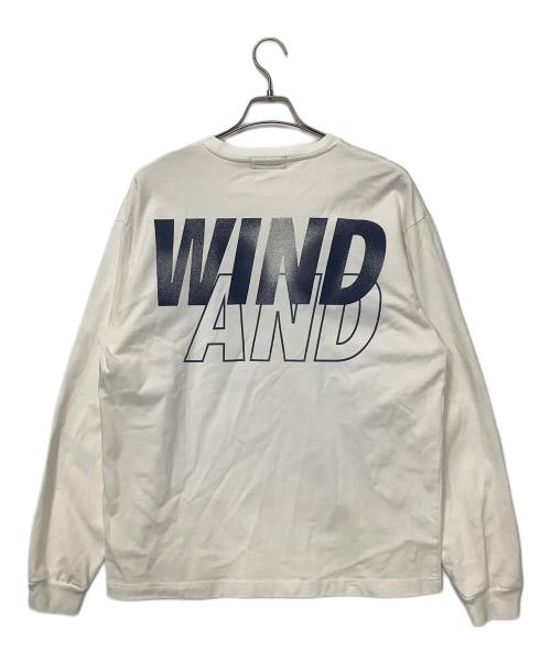 WIND AND SEA（ウィンダンシー）WIND AND SEA (ウィンダンシー) スウェット ホワイト サイズ:Mの古着・服飾アイテム