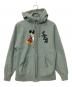WIND AND SEA（ウィンダンシー）の古着「ジップパーカー」｜ミントグリーン