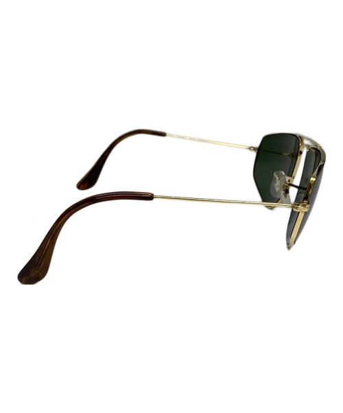 RAY-BAN（レイバン）RAY-BAN (レイバン) サングラス ゴールド×グリーンの古着・服飾アイテム