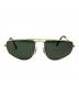 RAY-BAN (レイバン) サングラス ゴールド×グリーン：12000円