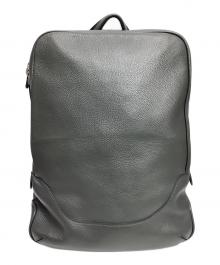 PELLE MORBIDA（ペッレモルビダ）の古着「レザーリュック」｜グレー