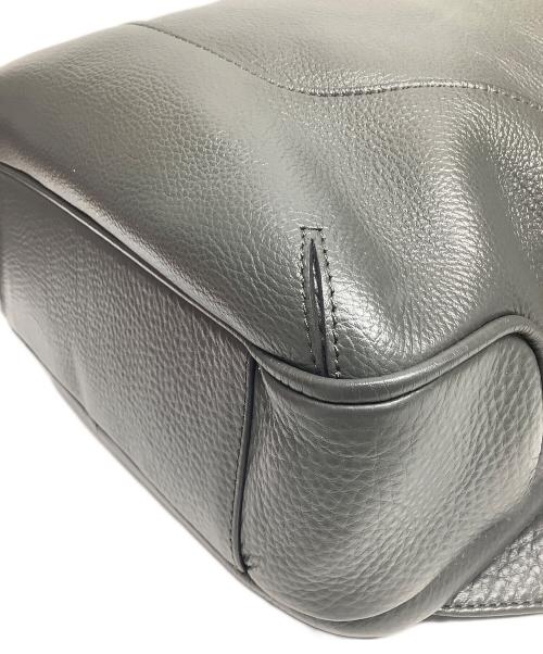 PELLE MORBIDA（ペッレモルビダ）PELLE MORBIDA (ペッレモルビダ) レザーリュック グレーの古着・服飾アイテム