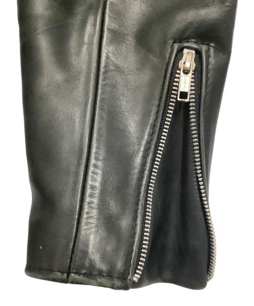 Schott（ショット）Schott (ショット) ライナー付レザージャケット ブラック サイズ:32の古着・服飾アイテム