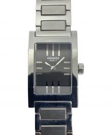 HERMES（エルメス）の古着「腕時計」｜ブラック×シルバー