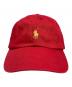 POLO RALPH LAUREN (ポロ・ラルフローレン) キャップ レッド：5000円