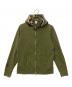 A BATHING APE（ア ベイシング エイプ）の古着「1st Shark Full Zip Hoodie」｜カーキ