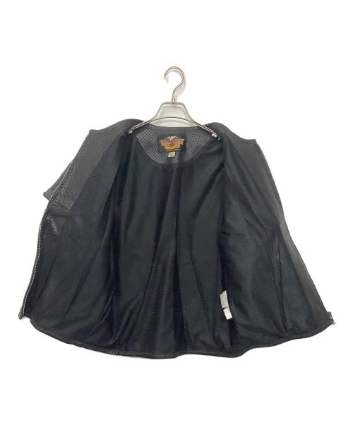 HARLEY-DAVIDSON（ハーレーダビッドソン）HARLEY-DAVIDSON (ハーレーダビッドソン) メッシュライダースジャケット ブラック サイズ:XLの古着・服飾アイテム