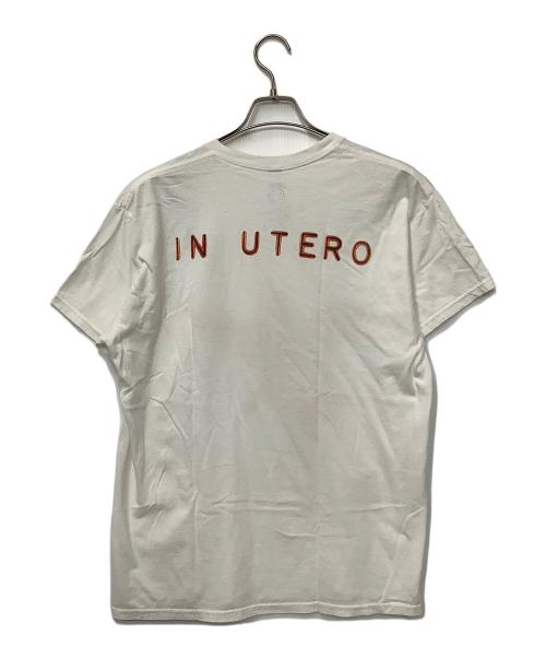 NIRVANA（ニルヴァーナ）NIRVANA (ニルバーナ) バンドTシャツ ホワイト サイズ:Lの古着・服飾アイテム