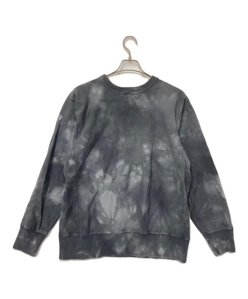 BARNS OUTFITTERS（バーンズアウトフィッターズ）BARNS OUTFITTERS (バーンズアウトフィッターズ) タイダイスウェット グレー サイズ:Mの古着・服飾アイテム