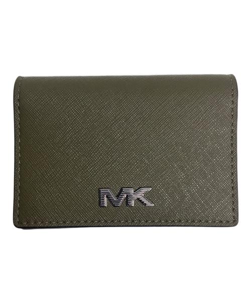 MICHAEL KORS（マイケル・コース）MICHAEL KORS (マイケルコース) コンパクトウォレット オリーブの古着・服飾アイテム