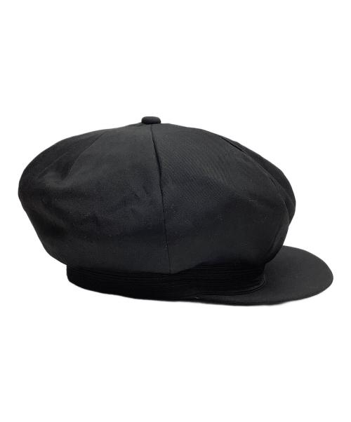 Yohji Yamamoto pour homme（ヨウジヤマモト プールオム）Yohji Yamamoto pour homme (ヨウジヤマモト プールオム) キャスケット ブラック サイズ:4の古着・服飾アイテム