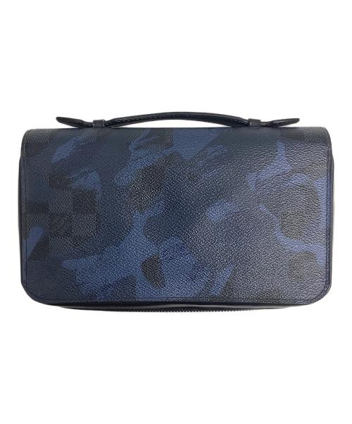 LOUIS VUITTON（ルイ ヴィトン）LOUIS VUITTON (ルイ ヴィトン) ジッピーXL ブルー×ブラックの古着・服飾アイテム