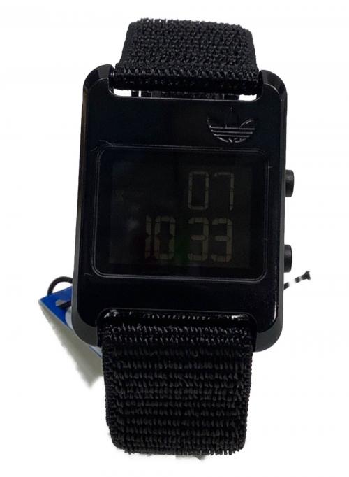 adidas（アディダス）adidas (アディダス) 腕時計 ブラック 未使用品の古着・服飾アイテム