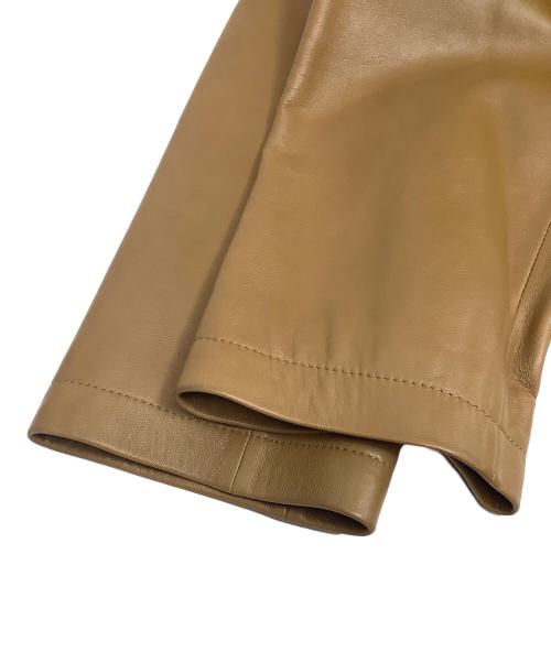 LOEWE（ロエベ）LOEWE (ロエベ) レザーコート ブラウン サイズ:36の古着・服飾アイテム