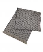 LOUIS VUITTONルイ ヴィトン）の古着「ウールマフラー」｜グレー