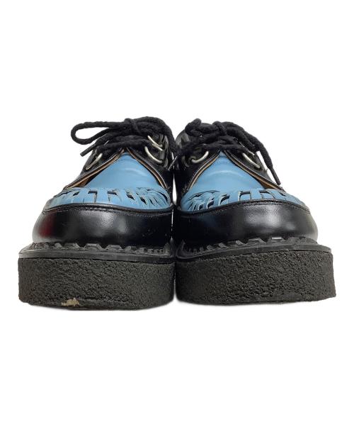 GEORGE COX（ジョージコックス）GEORGE COX (ジョージコックス) ドレスシューズ ブルー サイズ:9の古着・服飾アイテム