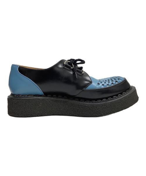 GEORGE COX（ジョージコックス）GEORGE COX (ジョージコックス) ドレスシューズ ブルー サイズ:9の古着・服飾アイテム