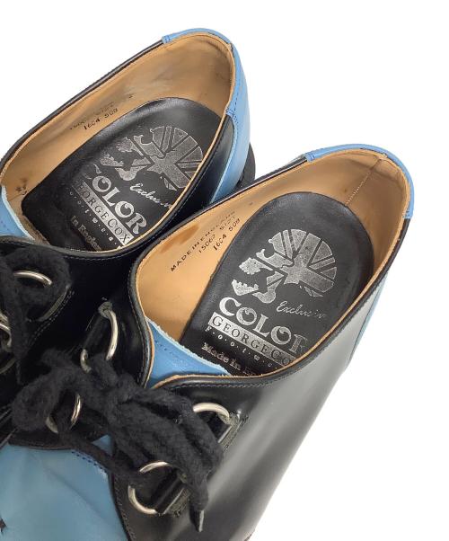 GEORGE COX（ジョージコックス）GEORGE COX (ジョージコックス) ドレスシューズ ブルー サイズ:9の古着・服飾アイテム