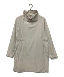 DANSKIN（ダンスキン）の古着「ストレッチ ダブルウィーブプルオーバー」｜グレー