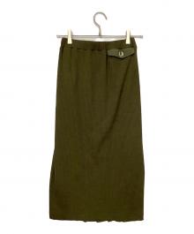 FRED PERRY（フレッドペリー）の古着「切替スカート」｜カーキ