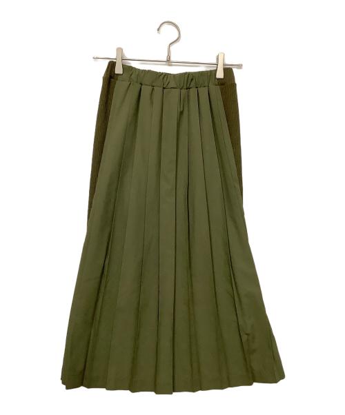 FRED PERRY（フレッドペリー）FRED PERRY (フレッドペリー) 切替スカート カーキ サイズ:36の古着・服飾アイテム