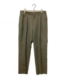 Barnstormer（バーンストーマー）の古着「2タックパンツ」｜ベージュ