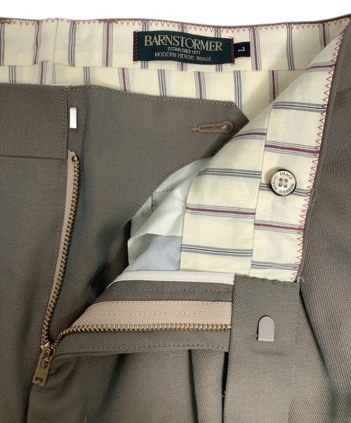 Barnstormer（バーンストーマー）BARNSTORMER (バーンストーマー) 2タックパンツ ベージュ サイズ:Lの古着・服飾アイテム
