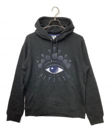 KENZO（ケンゾー）の古着「プルオーバーパーカー」｜ブラック