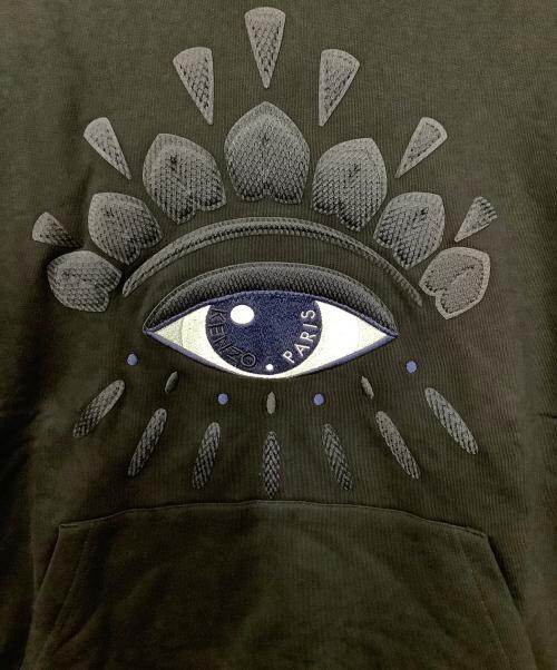 KENZO（ケンゾー）KENZO (ケンゾー) プルオーバーパーカー ブラック サイズ:Lの古着・服飾アイテム