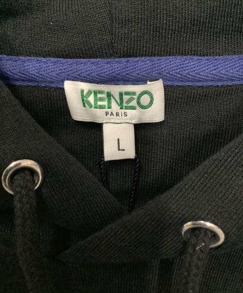 KENZO（ケンゾー）KENZO (ケンゾー) プルオーバーパーカー ブラック サイズ:Lの古着・服飾アイテム