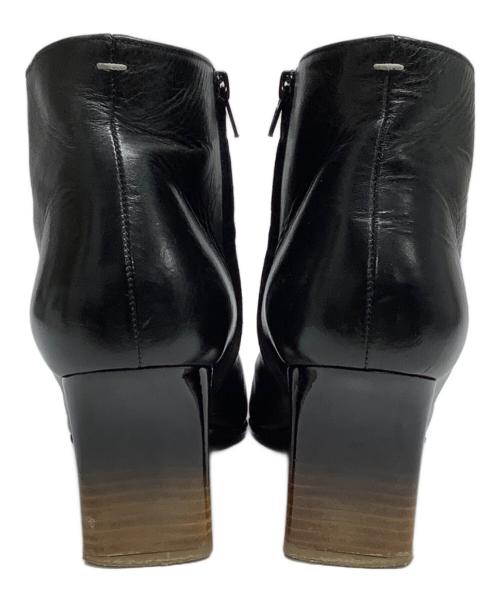 Maison Martin Margiela（メゾンマルタンマルジェラ）Maison Martin Margiela (メゾンマルタンマルジェラ) ショートブーツ ブラック サイズ:39の古着・服飾アイテム