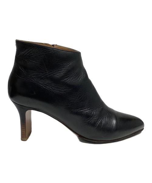 Maison Martin Margiela（メゾンマルタンマルジェラ）Maison Martin Margiela (メゾンマルタンマルジェラ) ショートブーツ ブラック サイズ:39の古着・服飾アイテム