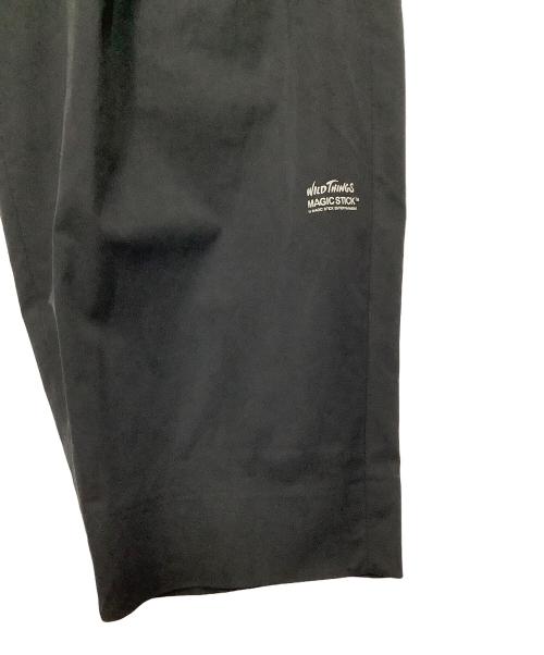 WILD THINGS（ワイルドシングス）WILD THINGS (ワイルドシングス) MAGIC STICK (マジックスティック) クロップドパンツ ブラック サイズ:Lの古着・服飾アイテム
