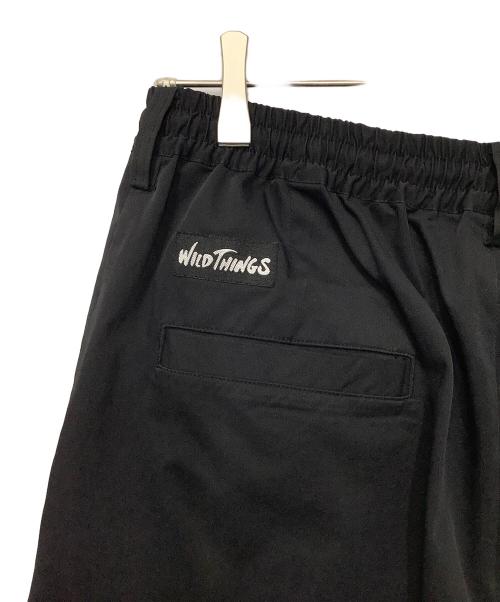 WILD THINGS（ワイルドシングス）WILD THINGS (ワイルドシングス) MAGIC STICK (マジックスティック) クロップドパンツ ブラック サイズ:Lの古着・服飾アイテム