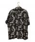 Aloha Blossom (アロハブロッサム) アロハシャツ ブラック サイズ:48：8000円