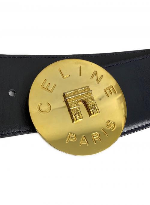 CELINE（セリーヌ）CELINE (セリーヌ) ベルト ネイビーの古着・服飾アイテム