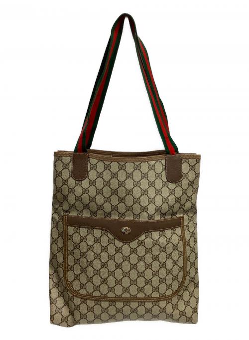 GUCCI（グッチ）GUCCI (グッチ) トートバッグ ベージュの古着・服飾アイテム