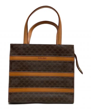 CELINE ブラウン ハンドバッグ 中古・古着通販】CELINE (セリーヌ) ハンドバッグ ブラウン｜ブランド