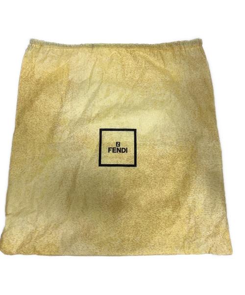 FENDI（フェンディ）FENDI (フェンディ) ミニボストンバッグ ベージュ×ブラックの古着・服飾アイテム