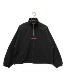 JIM WAG（ジムワッグ）の古着「ハーフジップジャケット」｜ブラック