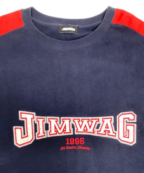 JIMWAG（ジムワッグ）JIMWAG (ジムワッグ) スウェット ネイビー サイズ:FREEの古着・服飾アイテム