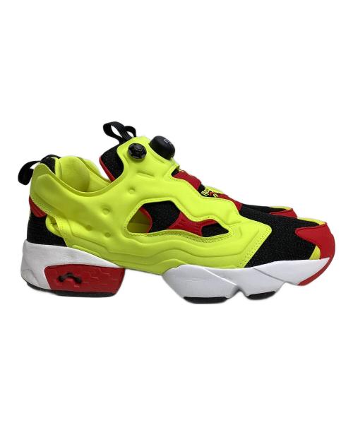 REEBOK（リーボック）REEBOK (リーボック) ローカットスニーカー イエロー×レッド サイズ:27.5cmの古着・服飾アイテム