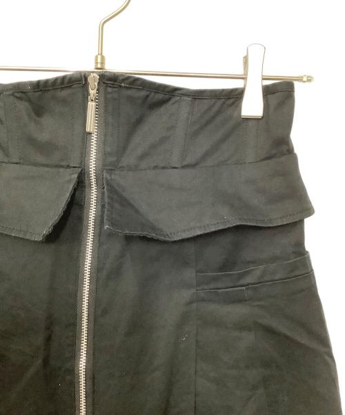 Snidel（スナイデル）Snidel (スナイデル) コルセットデザインパンツ ブラックの古着・服飾アイテム