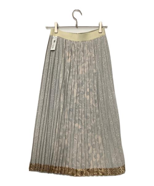 LIBERTY（リバティ）LIBERTY (リバティ) PUMA (プーマ) プリーツスカート ベージュ サイズ:XSの古着・服飾アイテム