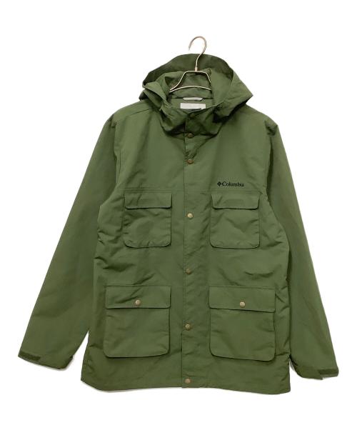 Columbia（コロンビア）Columbia (コロンビア) サンセットストレイトジャケット カーキ サイズ:XLの古着・服飾アイテム